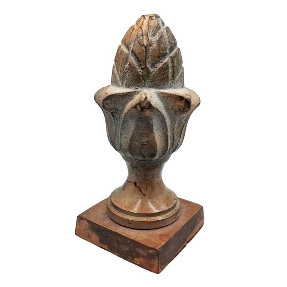 Vintage Pineapple Finial Decor Paperweight - Picture 2 of 10